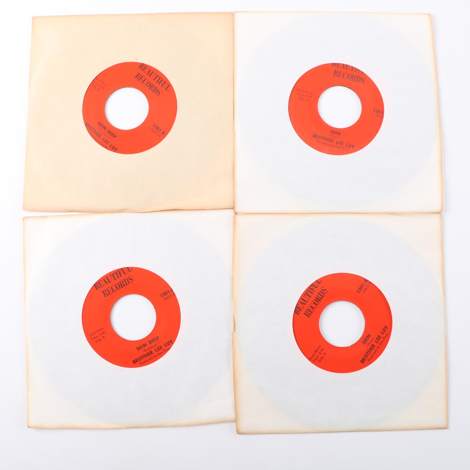 Rare/Collectible Jazz, Rock and Pop Singles With Plush Furry Case