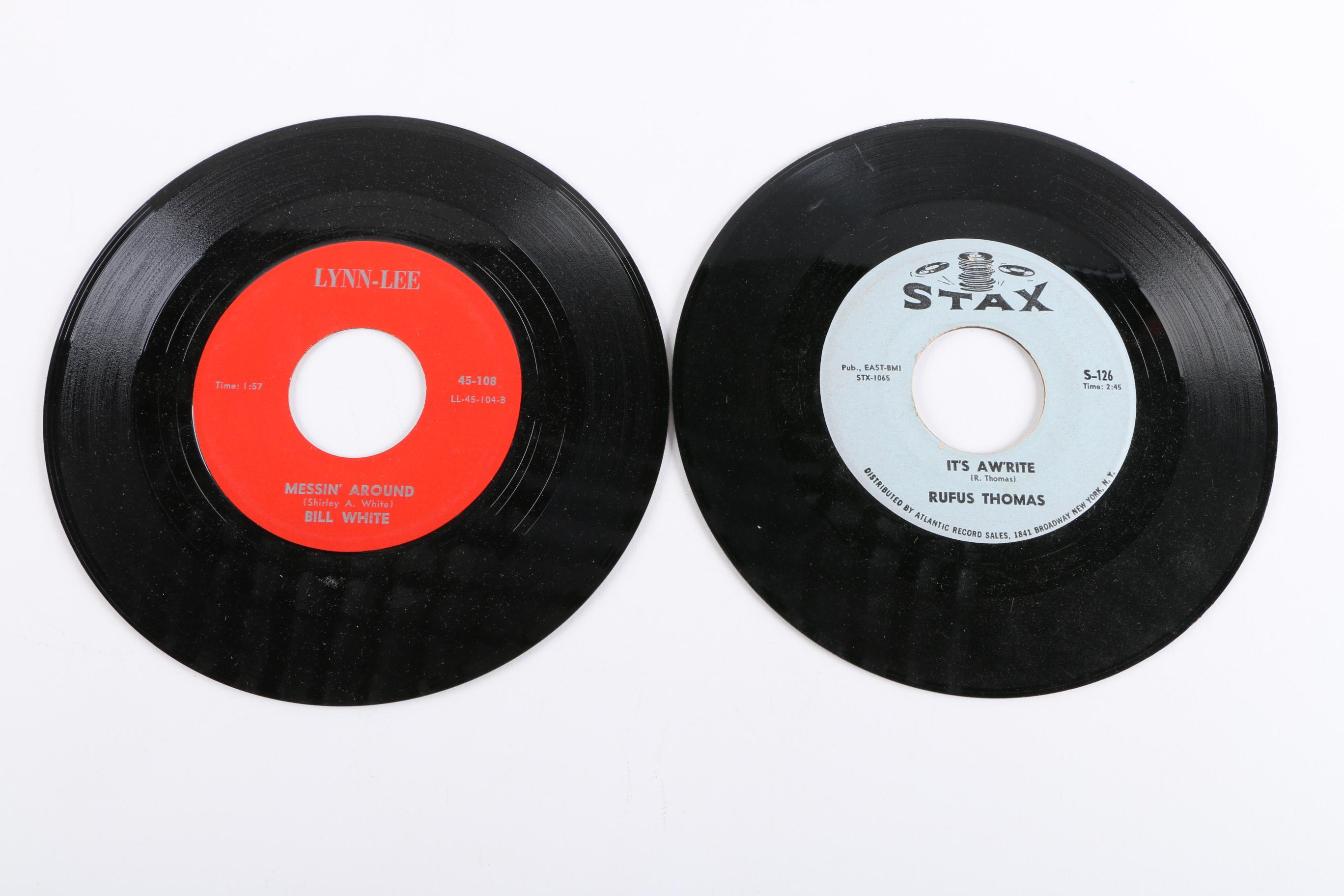 Rare/Collectible Jazz, Rock and Pop Singles With Plush Furry Case