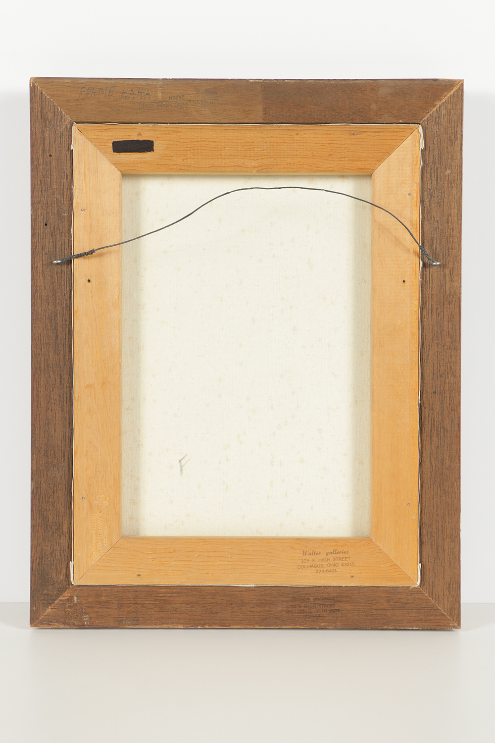 R. Ruggeri Oil Painting on Canvas Floral Still Life