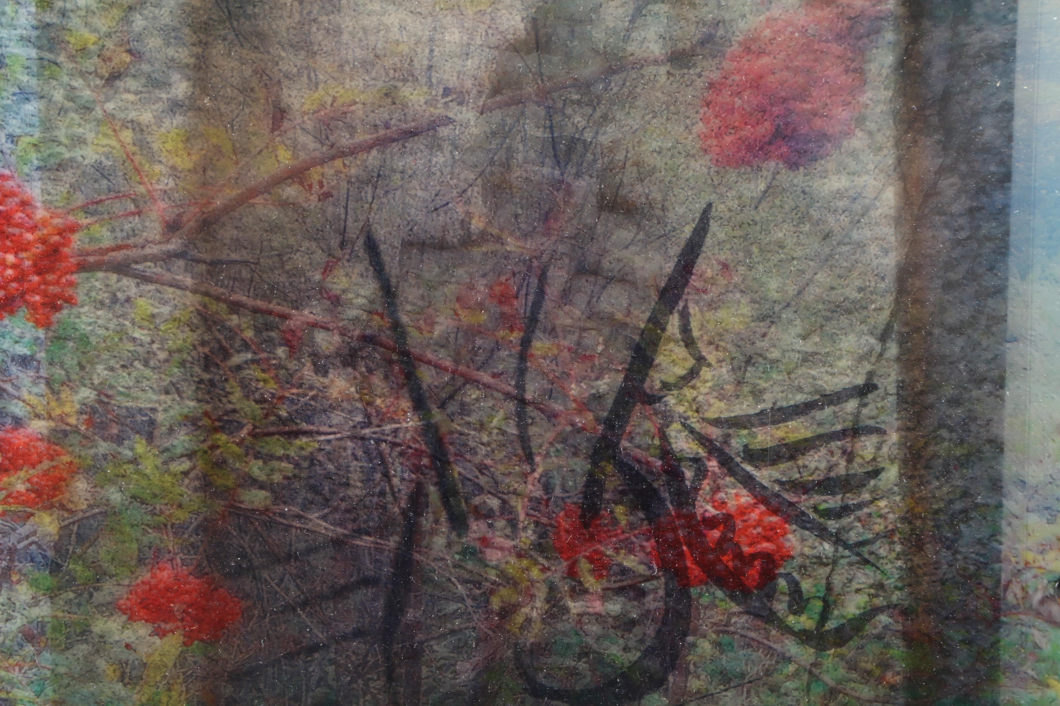 Gregg Harper Photo-Acetate Collage "When More Than Was Lost has been Found"