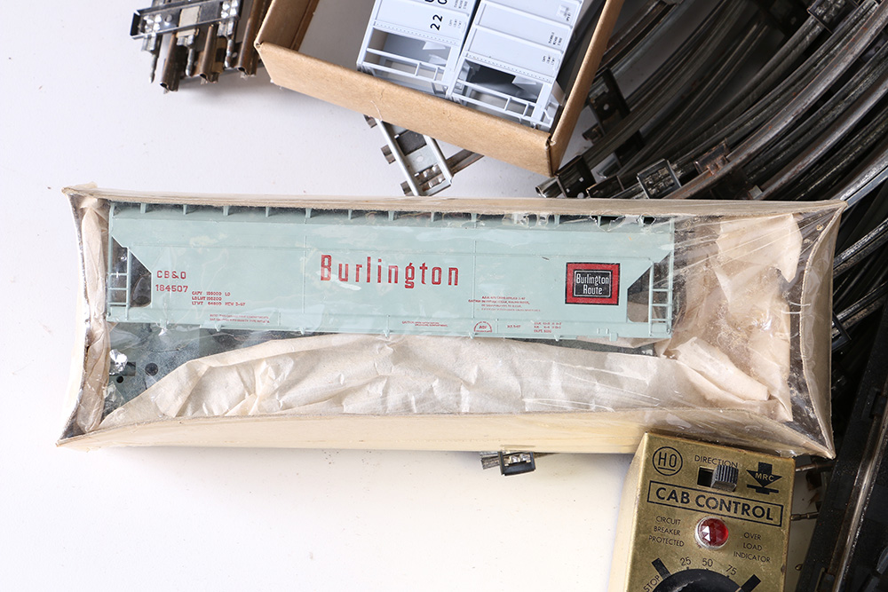 Vintage Train Cars, Tracks and Accessories