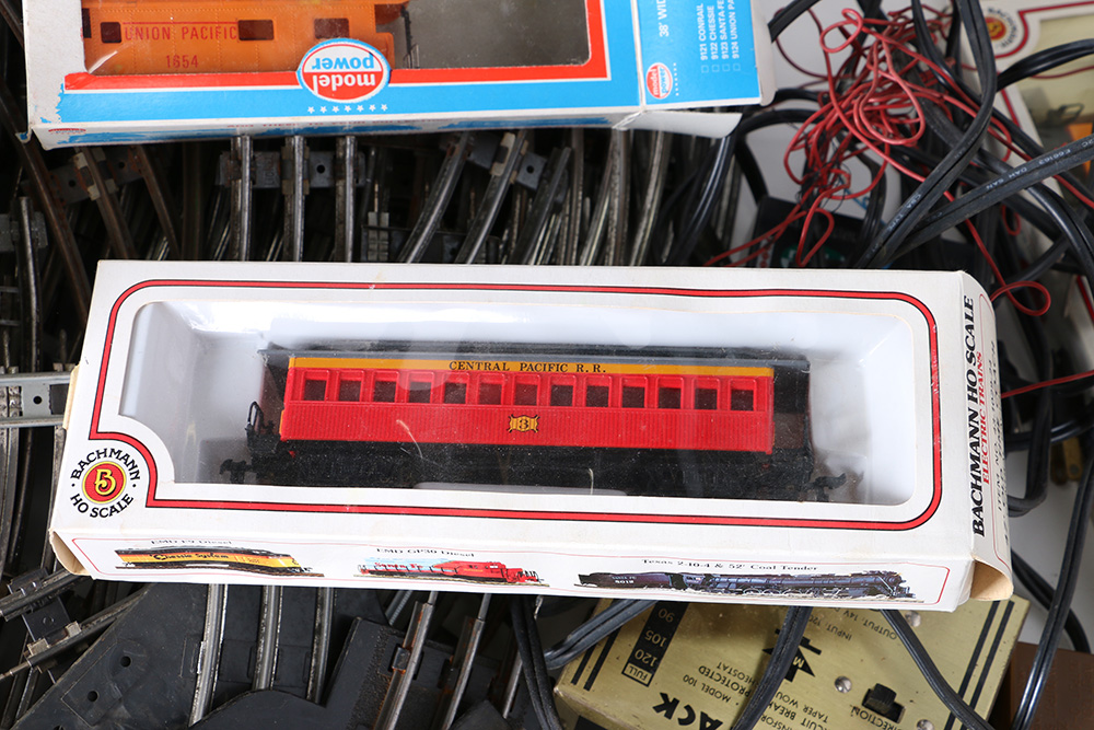 Vintage Train Cars, Tracks and Accessories