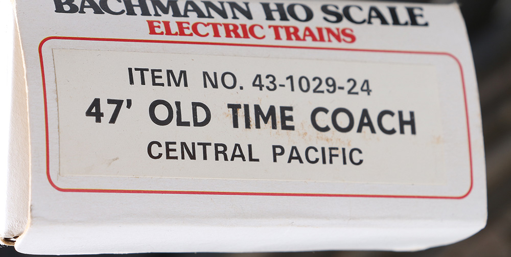 Vintage Train Cars, Tracks and Accessories