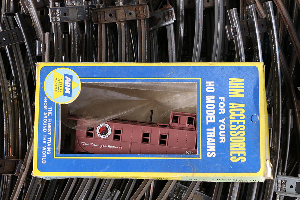 Vintage Train Cars, Tracks and Accessories