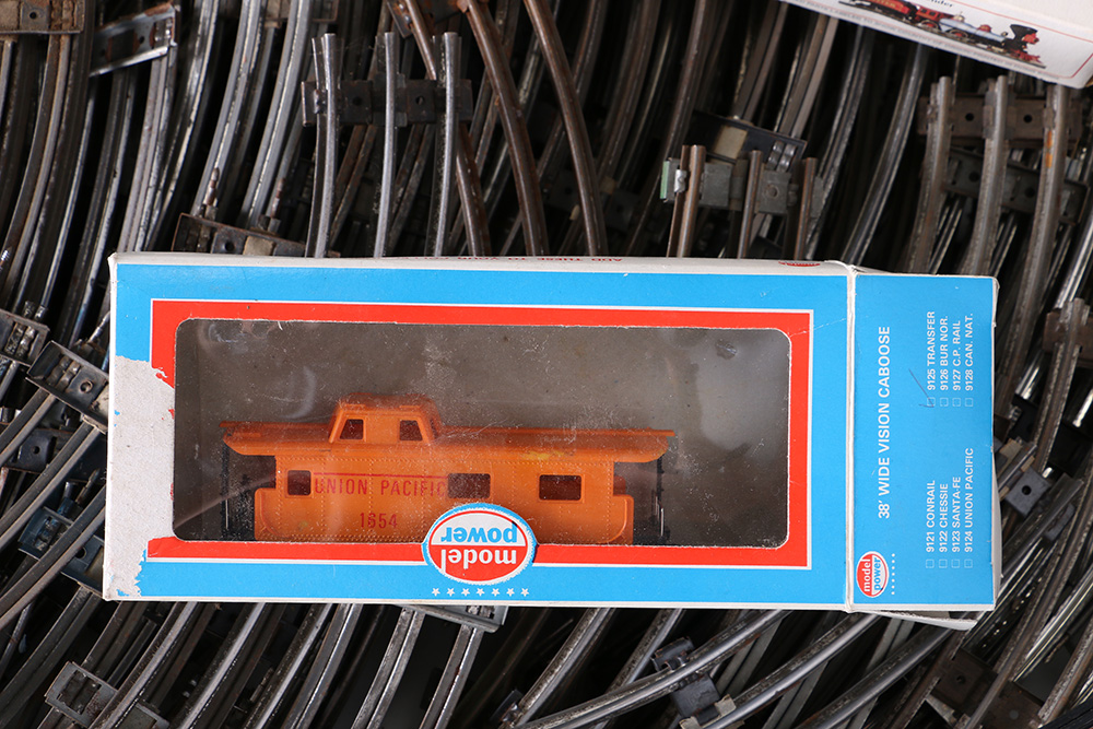 Vintage Train Cars, Tracks and Accessories