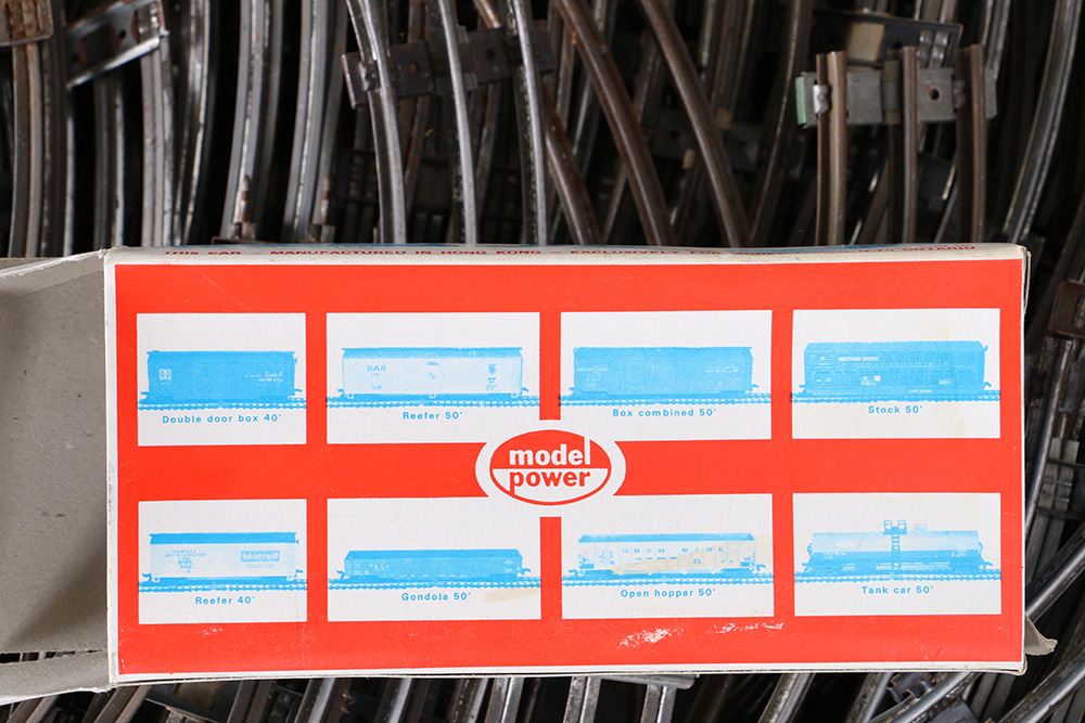 Vintage Train Cars, Tracks and Accessories