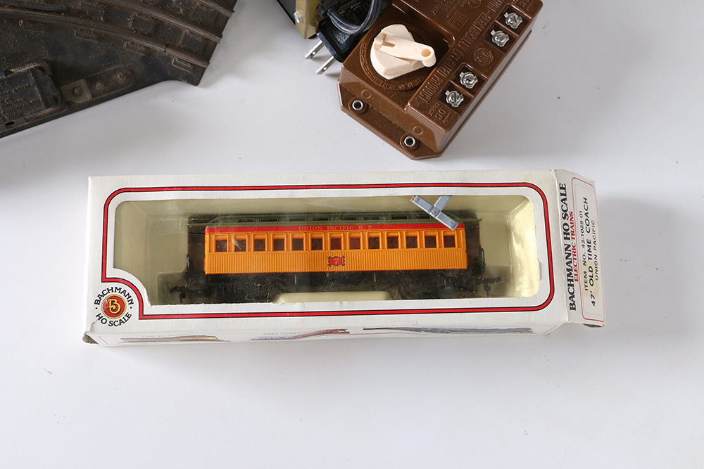 Vintage Train Cars, Tracks and Accessories