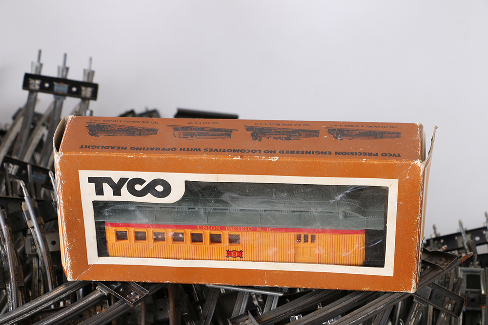 Vintage Train Cars, Tracks and Accessories