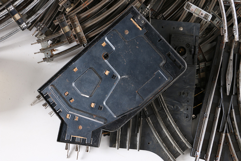 Vintage Train Cars, Tracks and Accessories