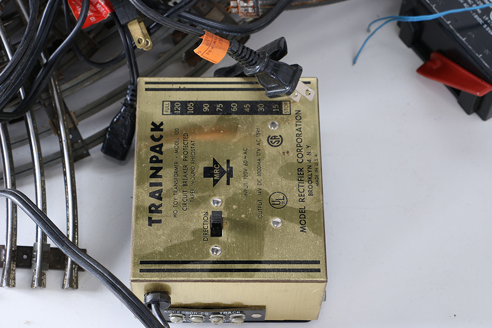 Vintage Train Cars, Tracks and Accessories