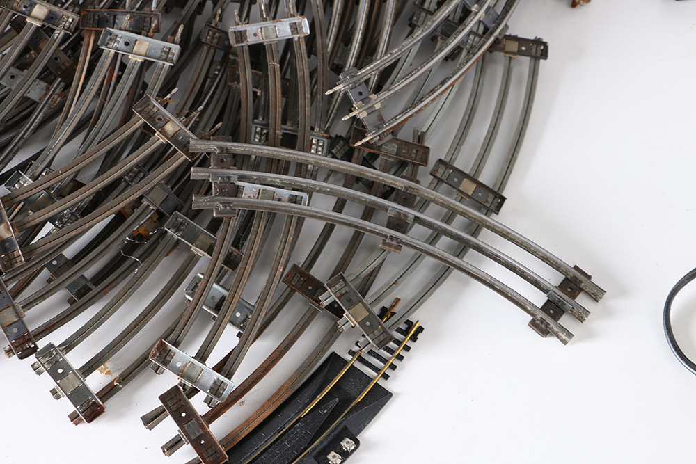 Vintage Train Cars, Tracks and Accessories