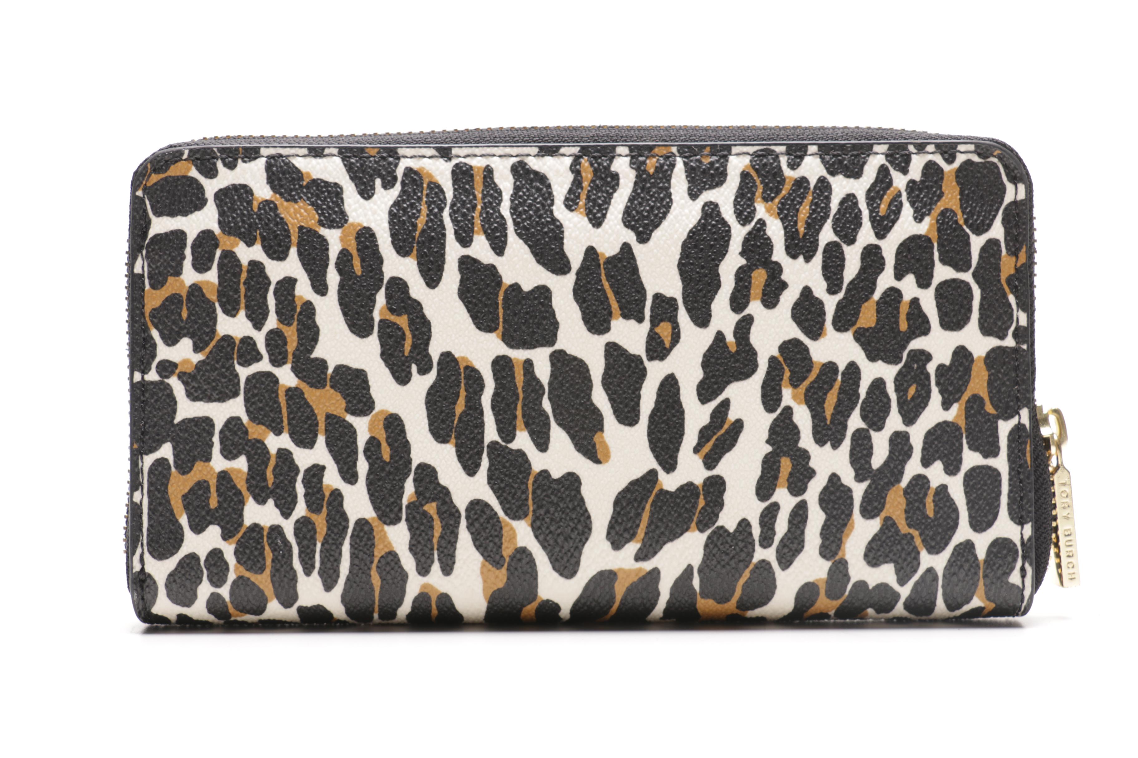 Tory Burch Plaque Zip Continental Wallet