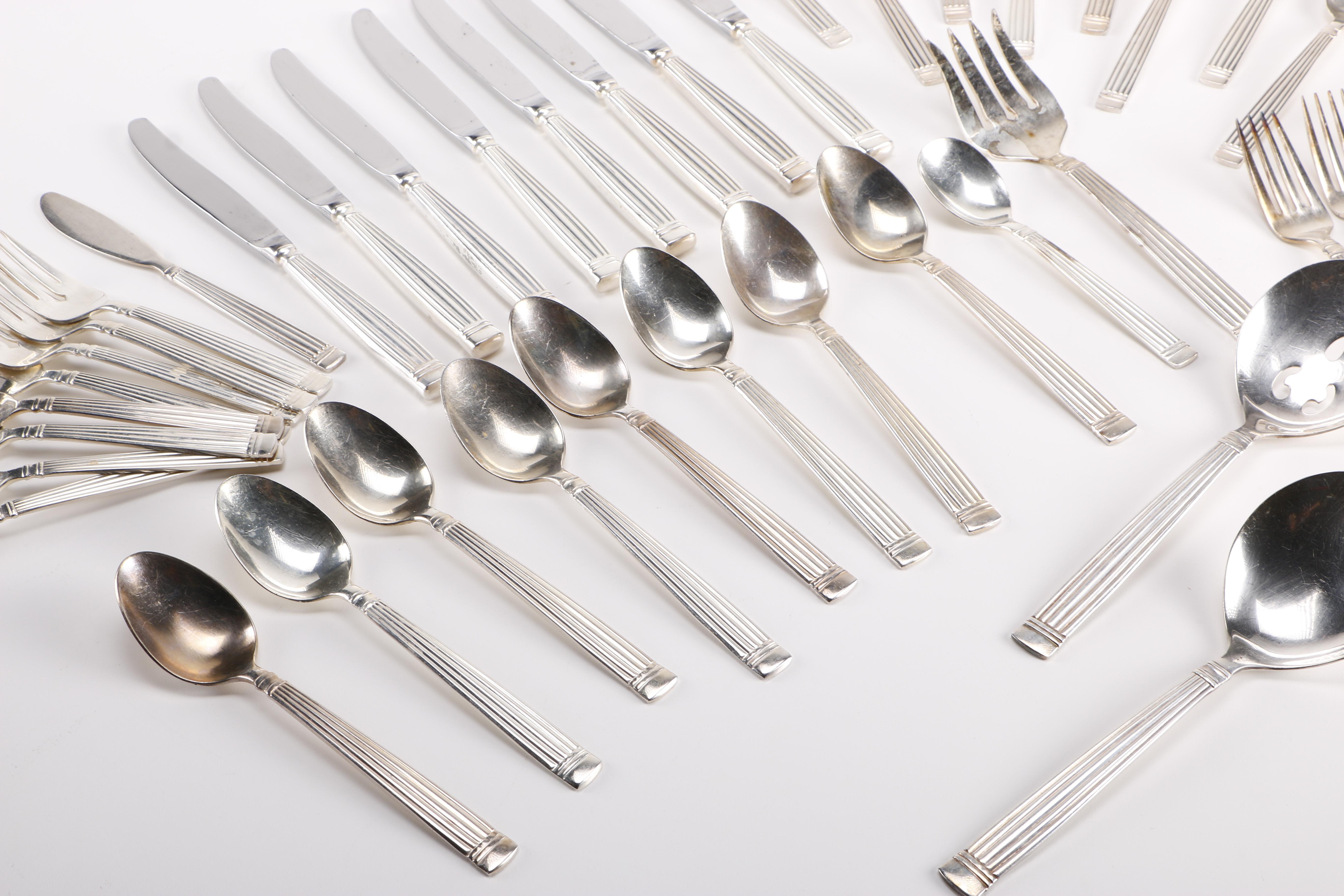 Retroneu "Meridian" Silver Plate Flatware