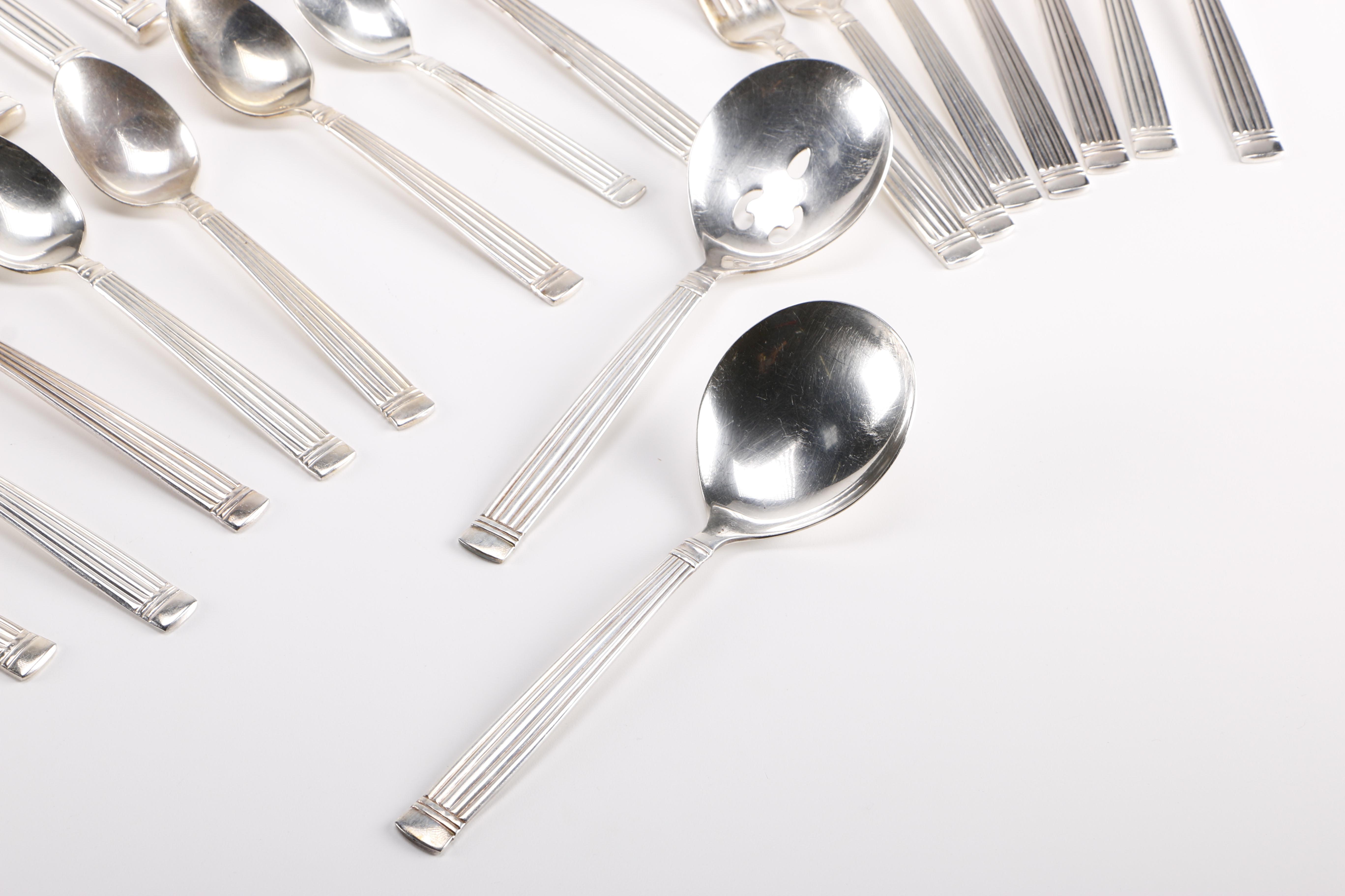 Retroneu "Meridian" Silver Plate Flatware