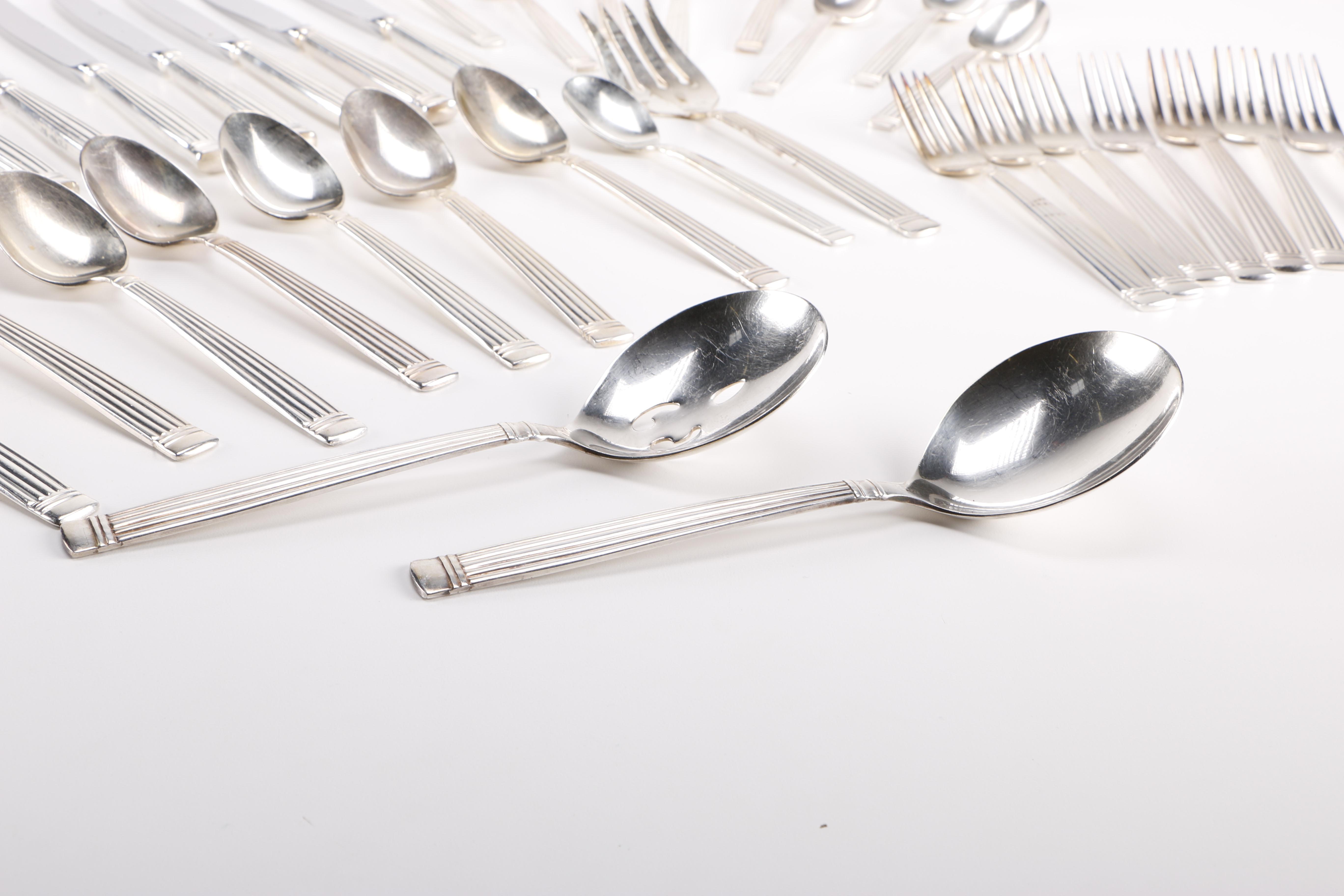 Retroneu "Meridian" Silver Plate Flatware