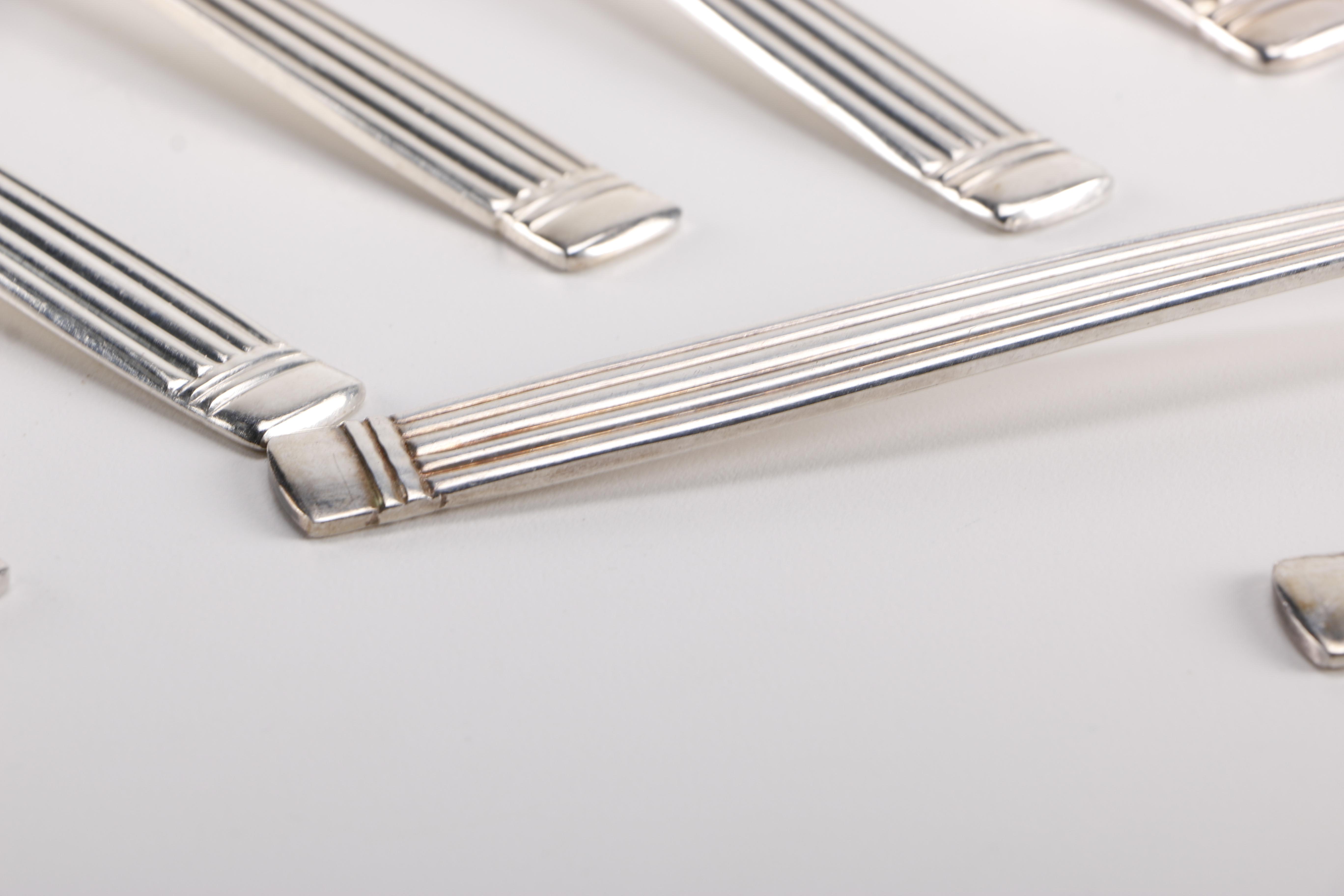 Retroneu "Meridian" Silver Plate Flatware