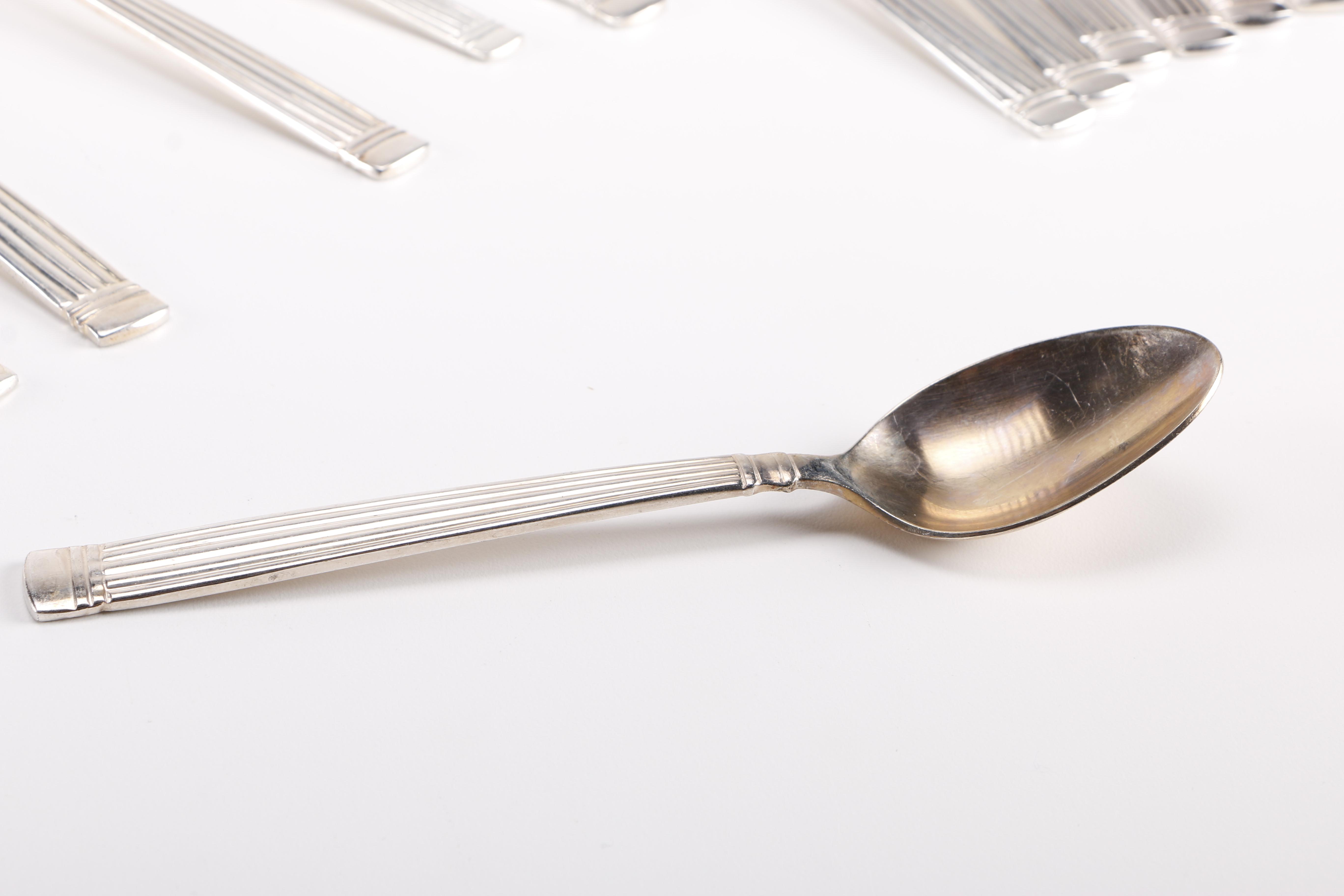 Retroneu "Meridian" Silver Plate Flatware