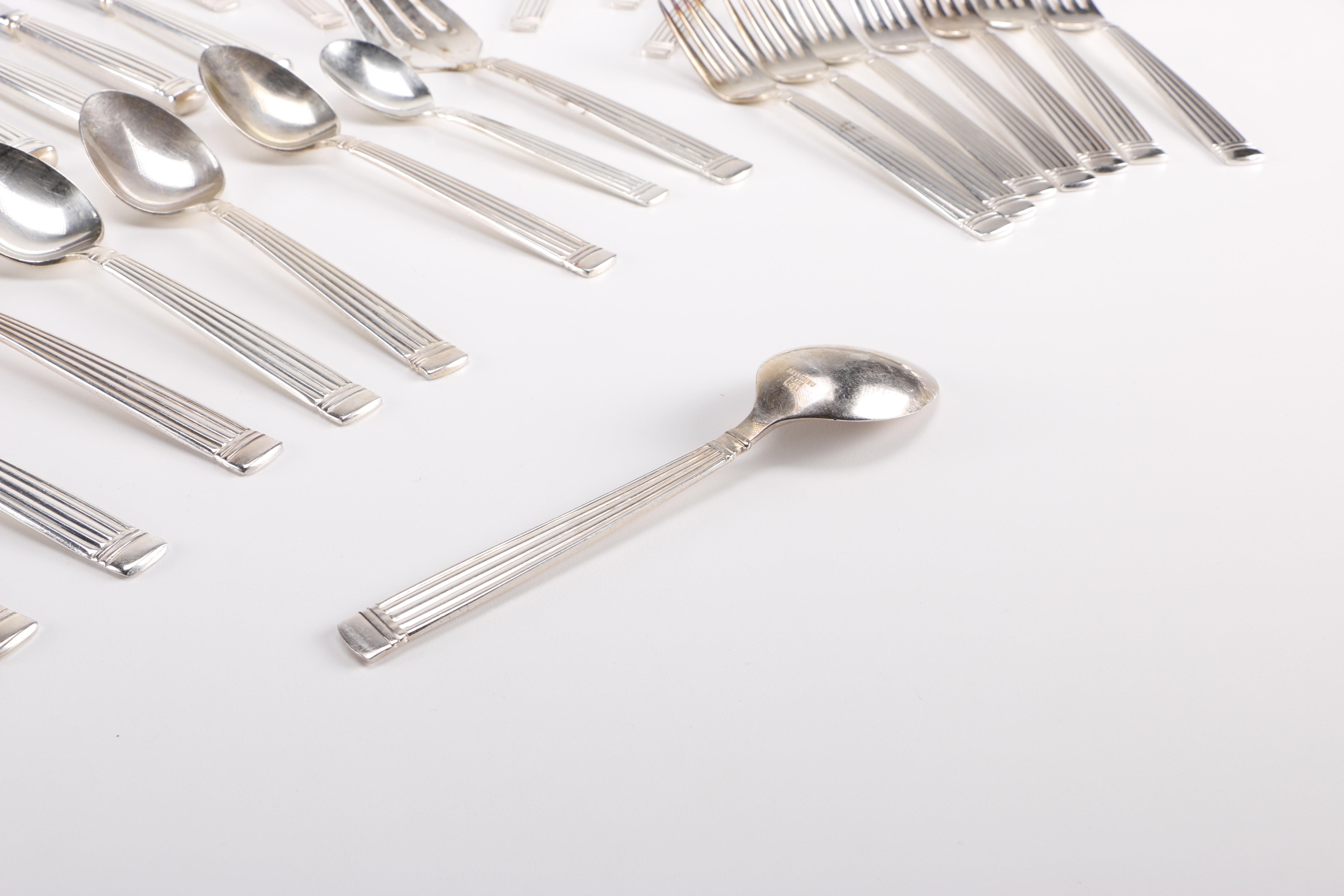 Retroneu "Meridian" Silver Plate Flatware