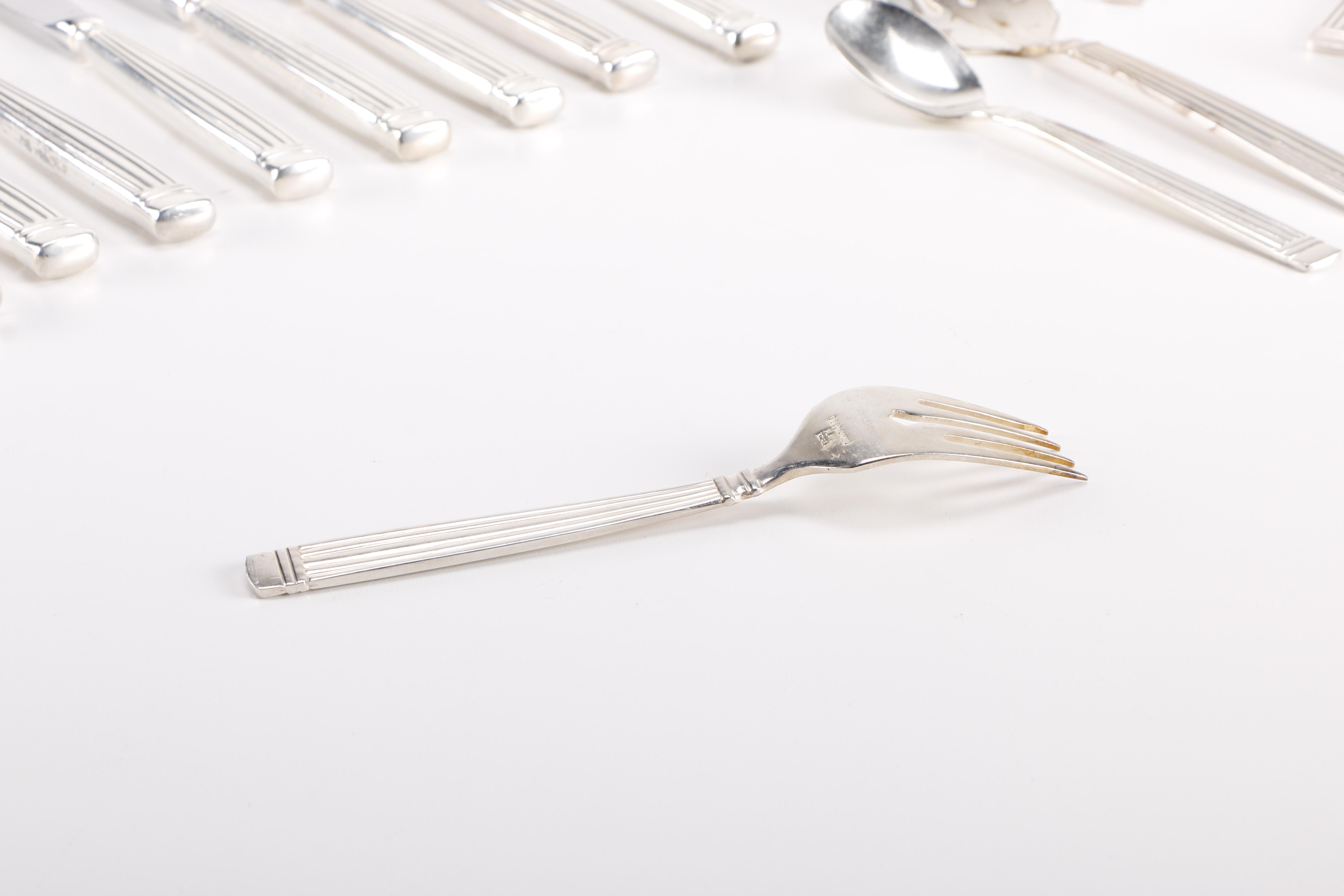 Retroneu "Meridian" Silver Plate Flatware
