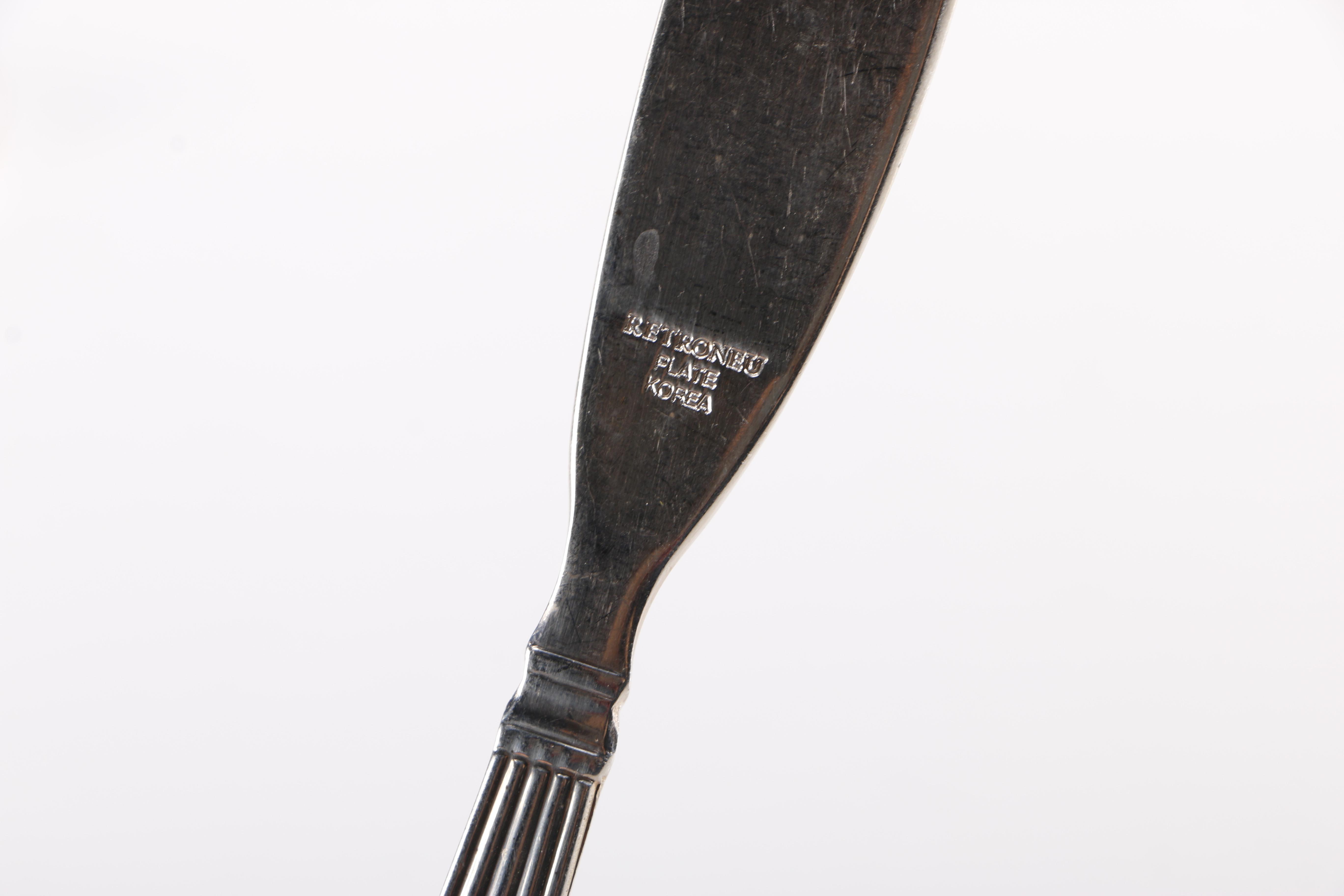 Retroneu "Meridian" Silver Plate Flatware