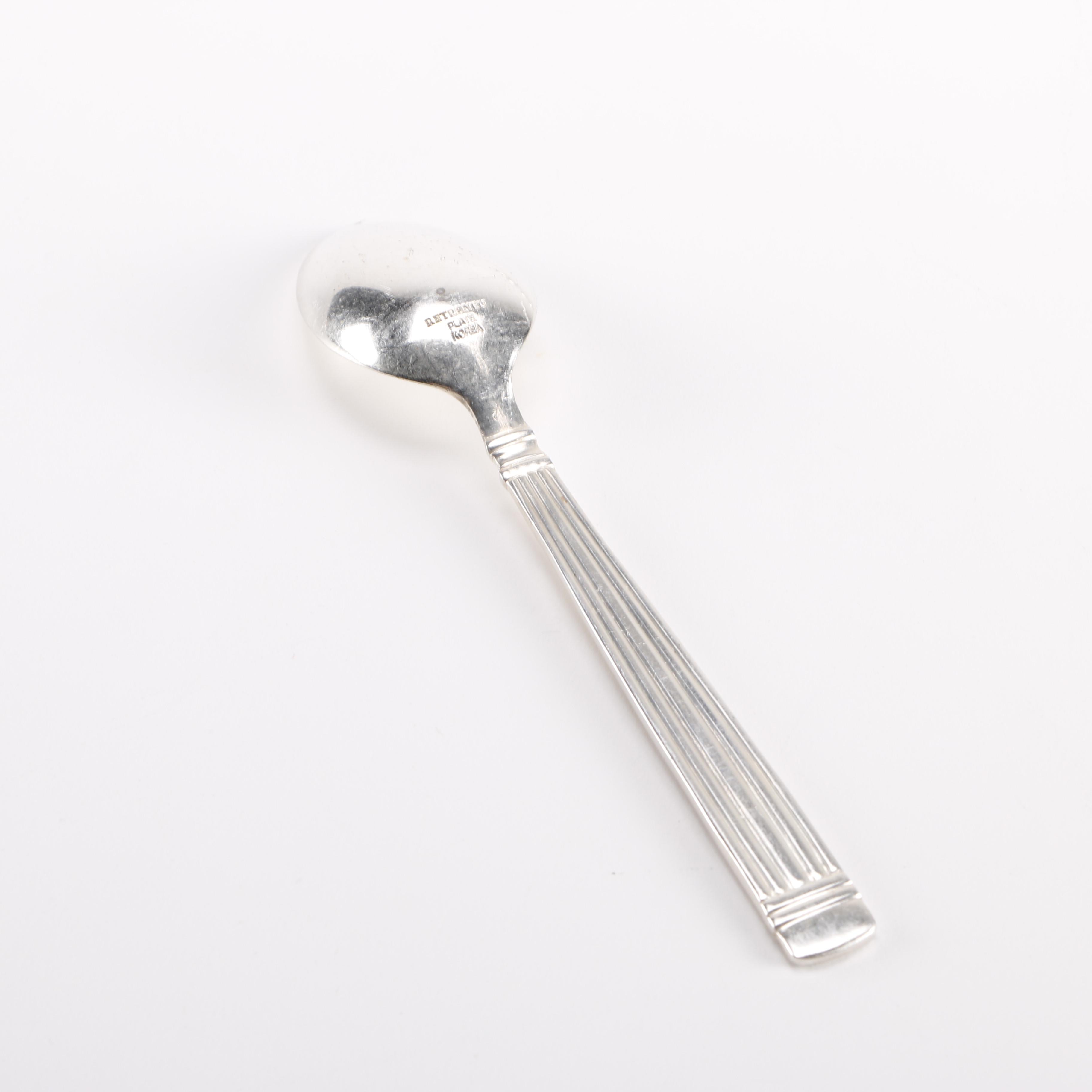 Retroneu "Meridian" Silver Plate Flatware