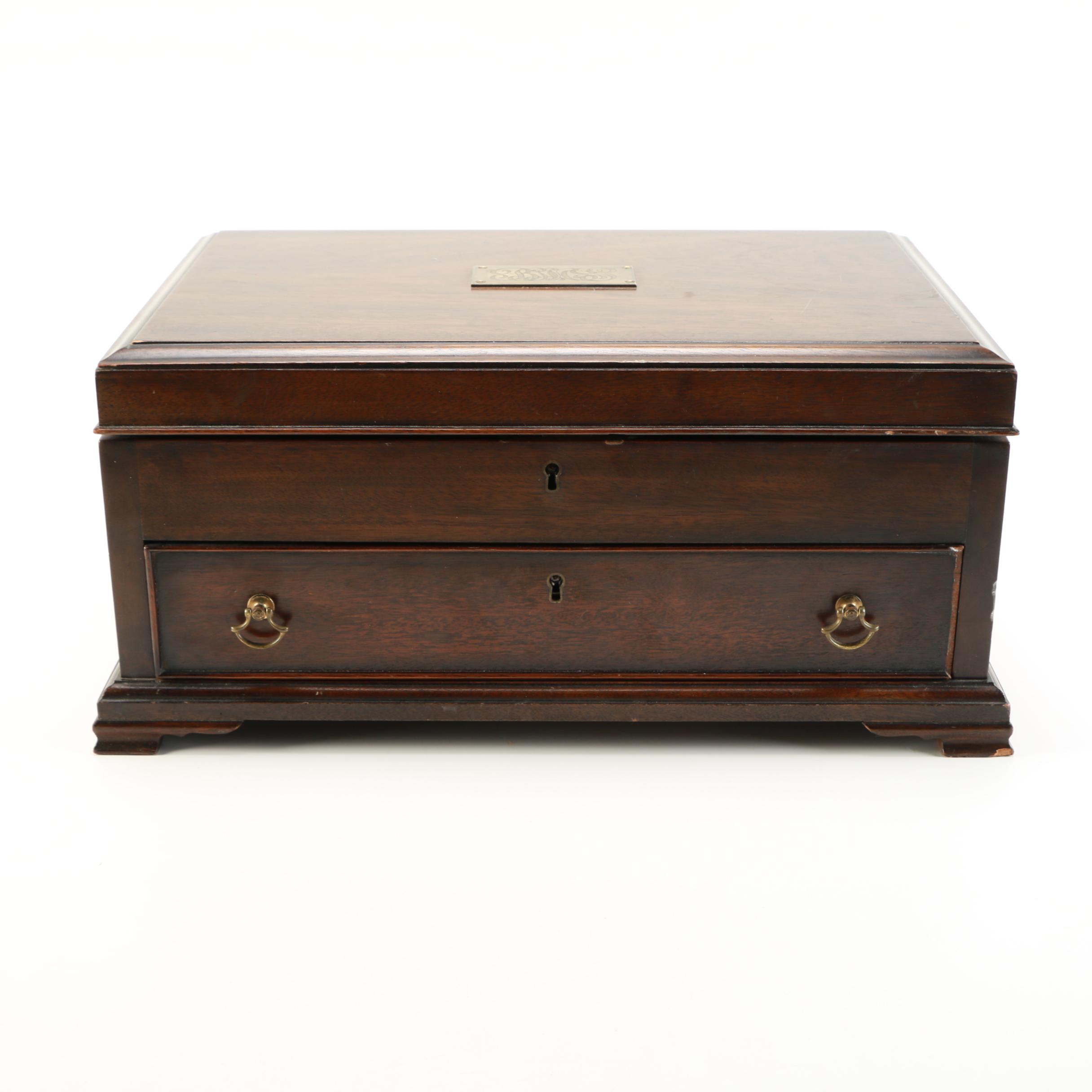 Vintage "Virginia Galleries" Jewelry Box by Henkel-Harris