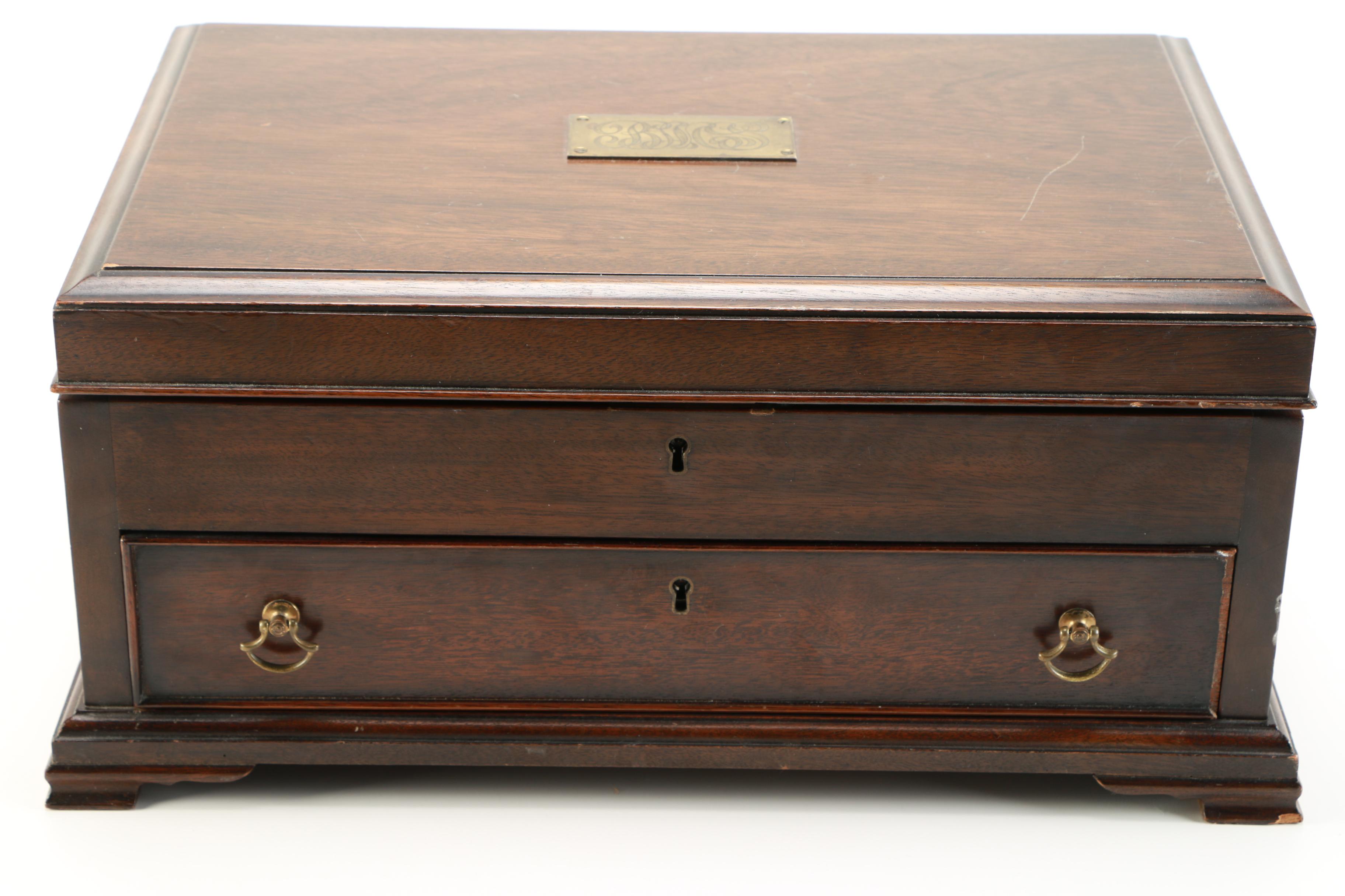 Vintage "Virginia Galleries" Jewelry Box by Henkel-Harris