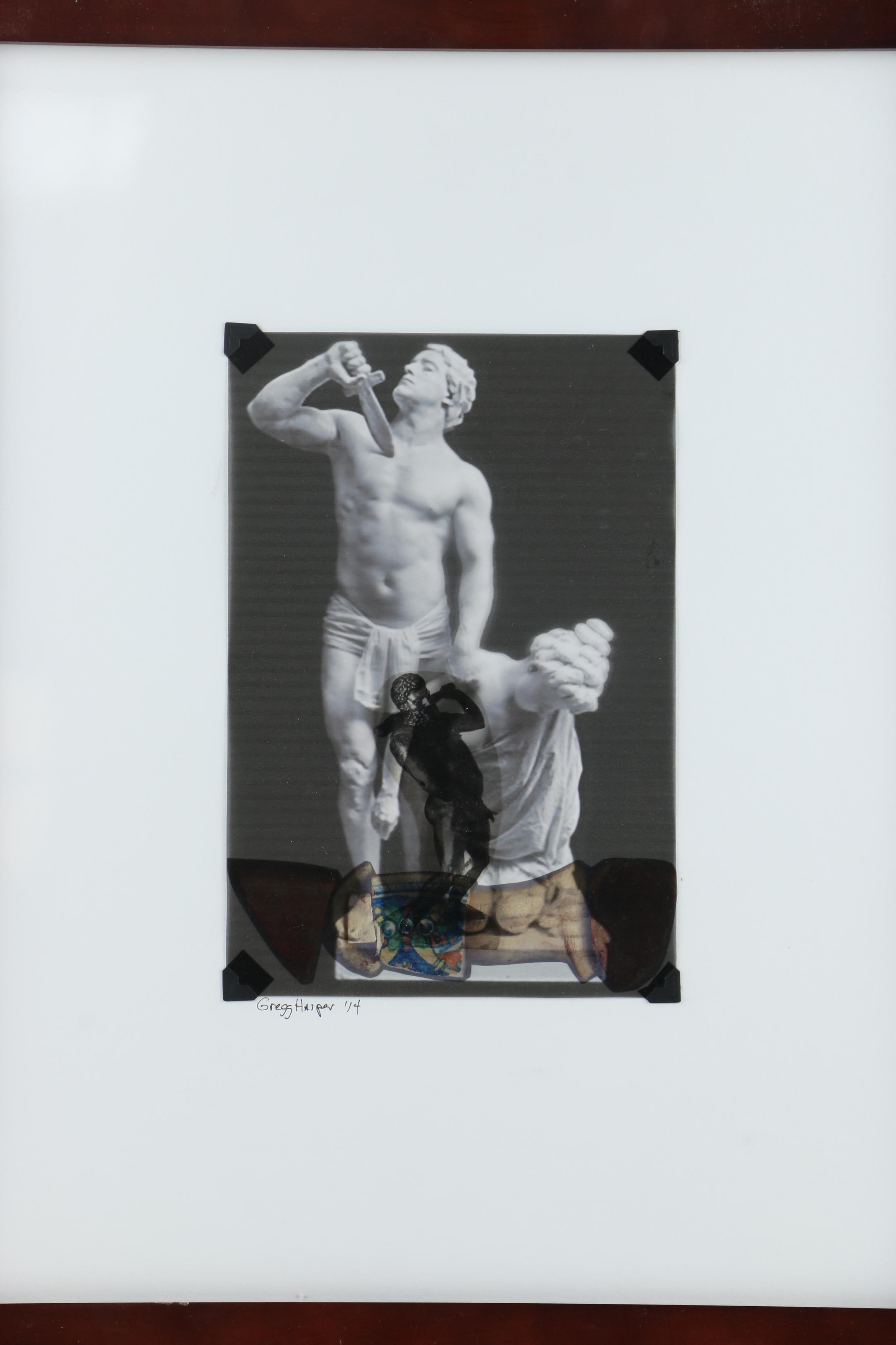 Gregg Harper Mixed Media on Board "Old Mythologies I"