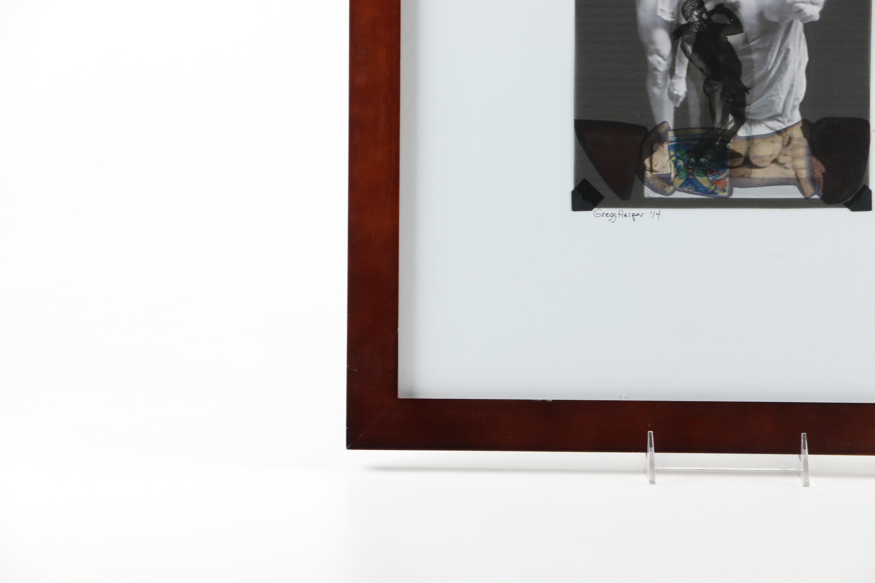 Gregg Harper Mixed Media on Board "Old Mythologies I"