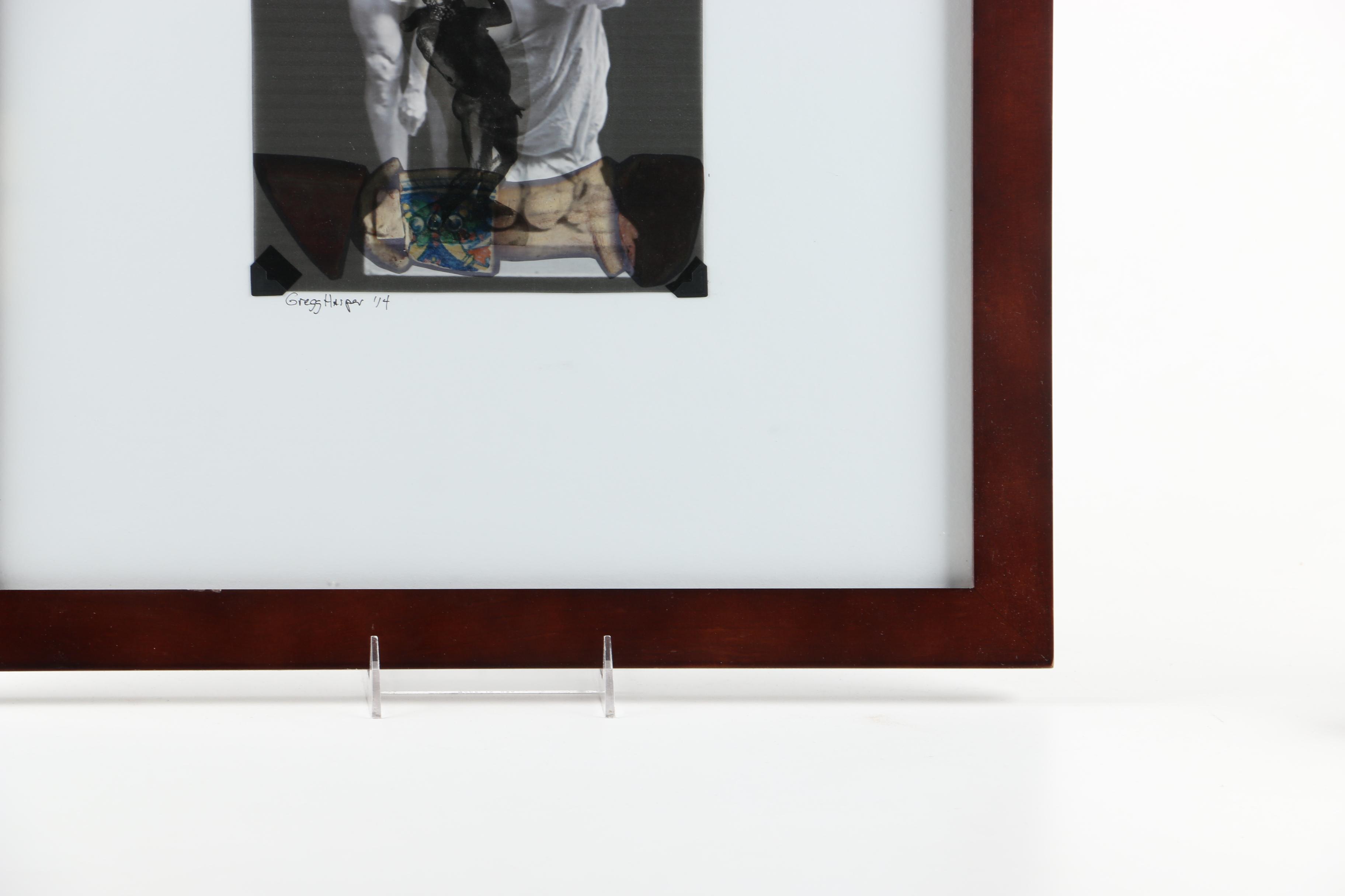 Gregg Harper Mixed Media on Board "Old Mythologies I"