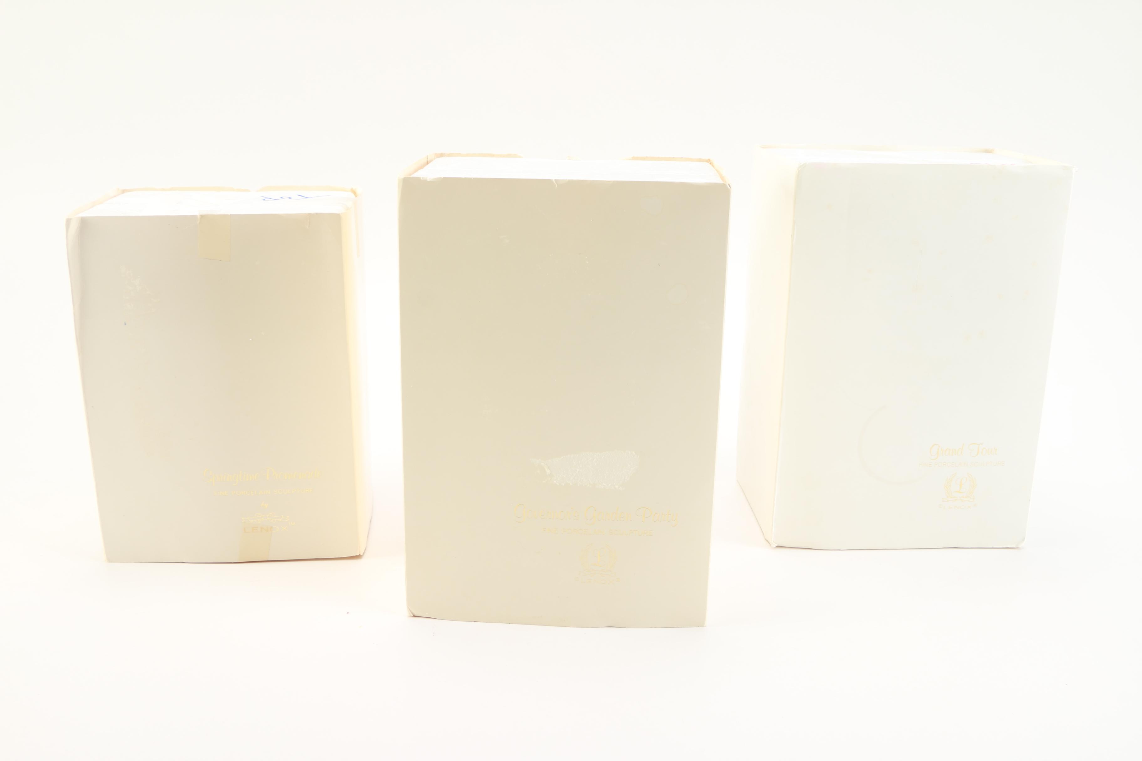 Lenox Porcelain Figurines Including "Grand Tour"