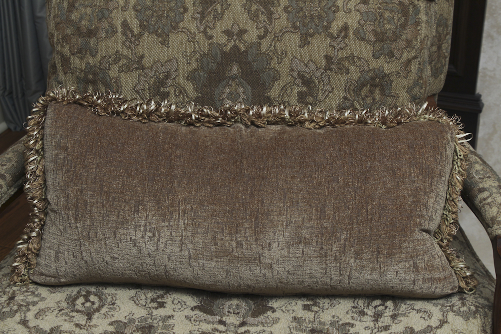 Lillian August Collection Armchair and Ottoman