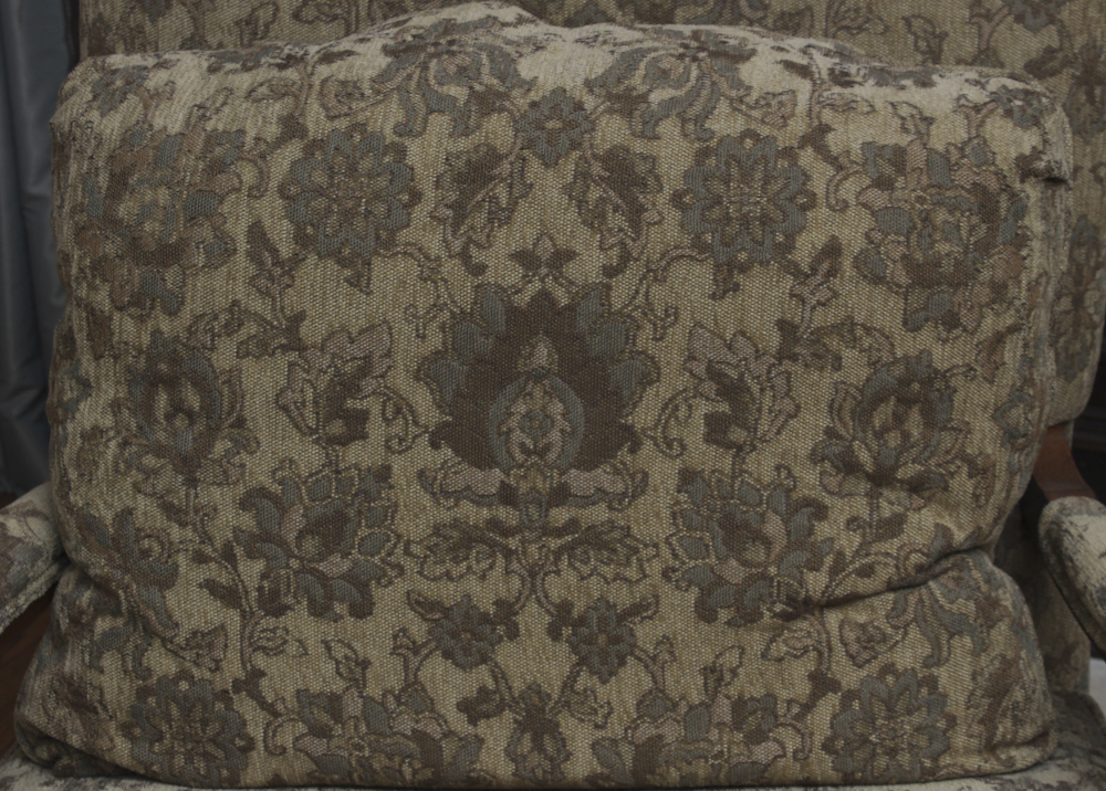 Lillian August Collection Armchair and Ottoman