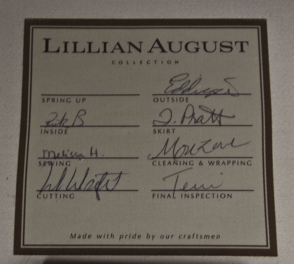 Lillian August Collection Armchair and Ottoman