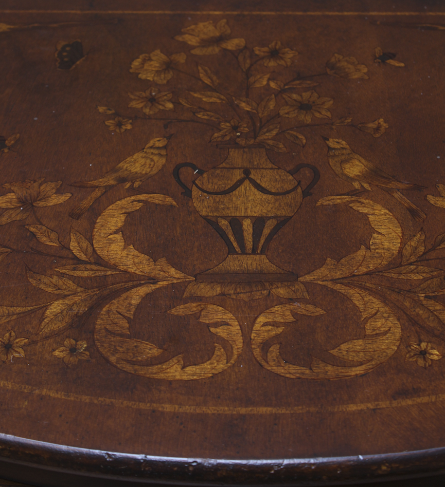 "European Crossroads" Demilune Console Table by John-Richard