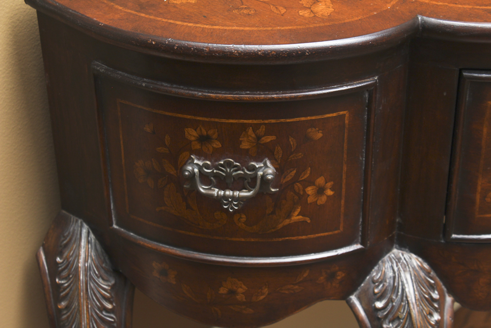 "European Crossroads" Demilune Console Table by John-Richard