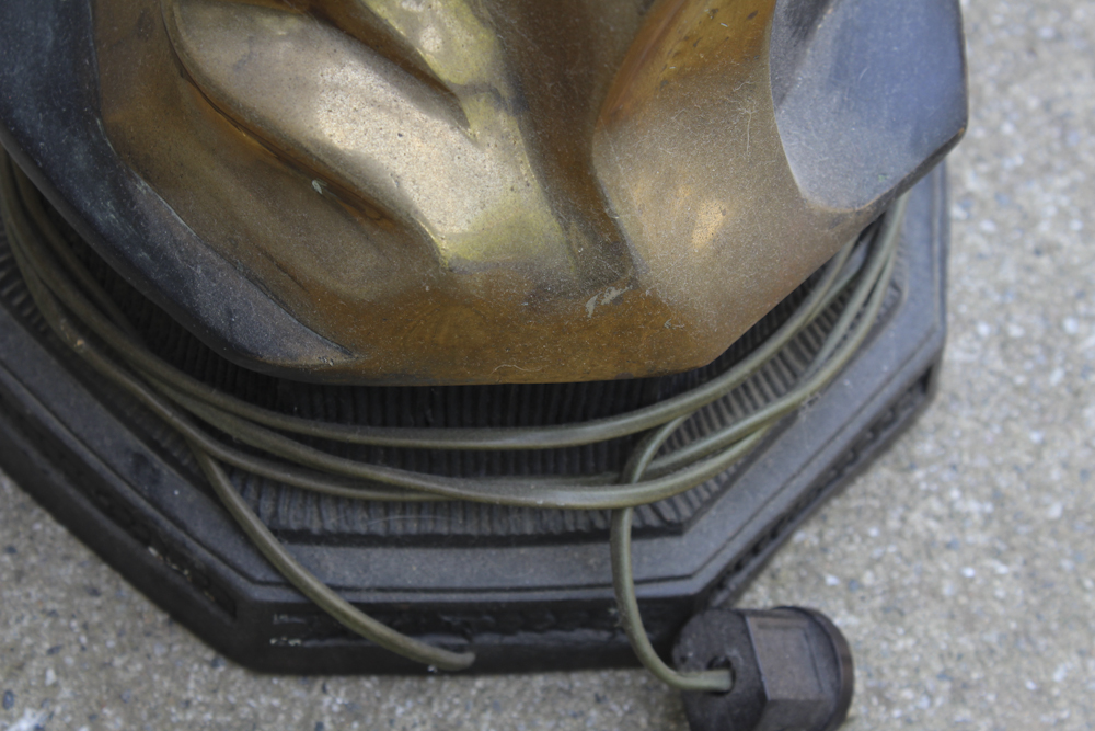 Egyptian Female Floor Lamp