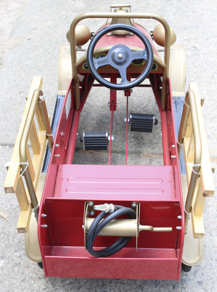 Kids Fire Engine Pedal Car