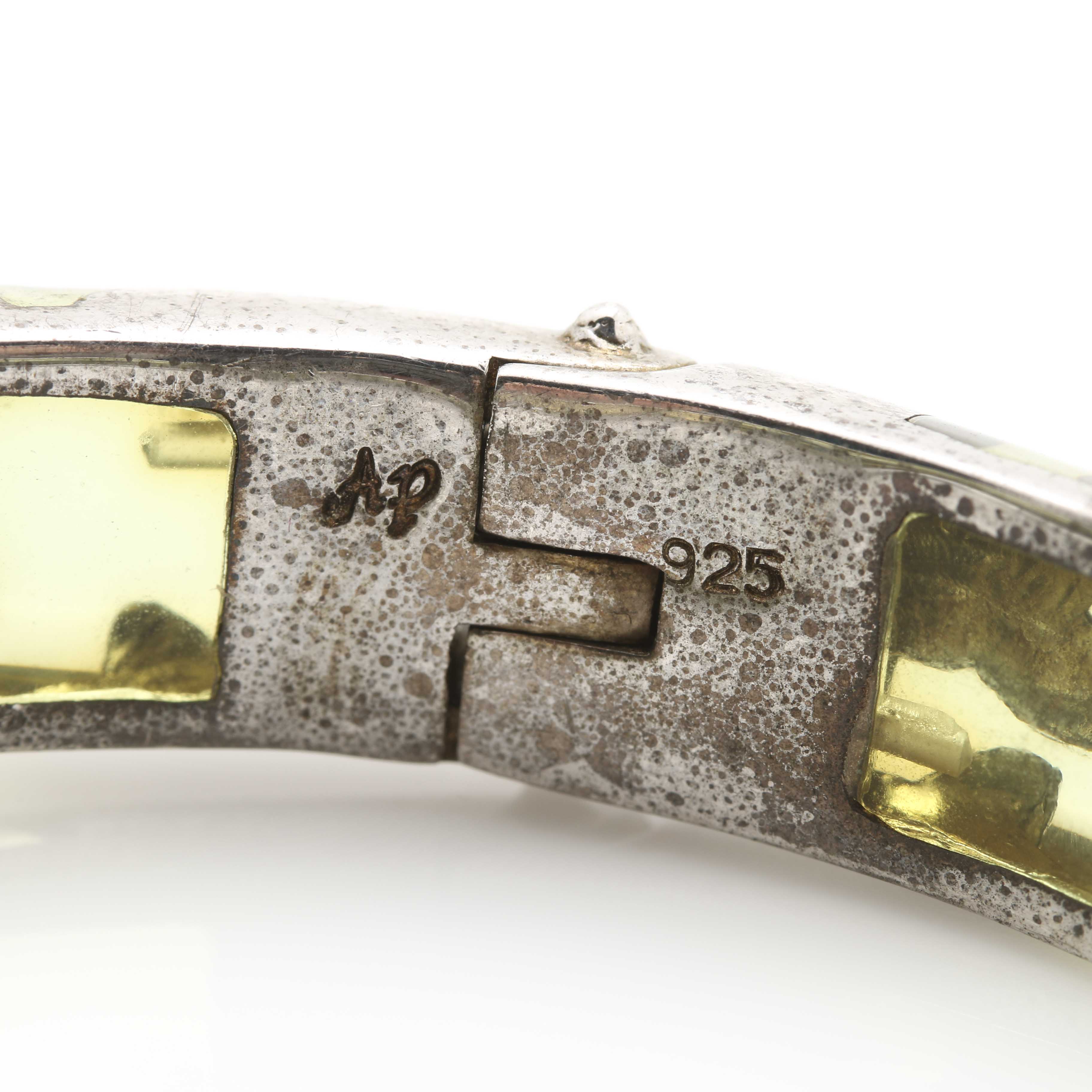 Sterling Silver Green Turquoise, Salmon Jasper, and Glass Jewelry