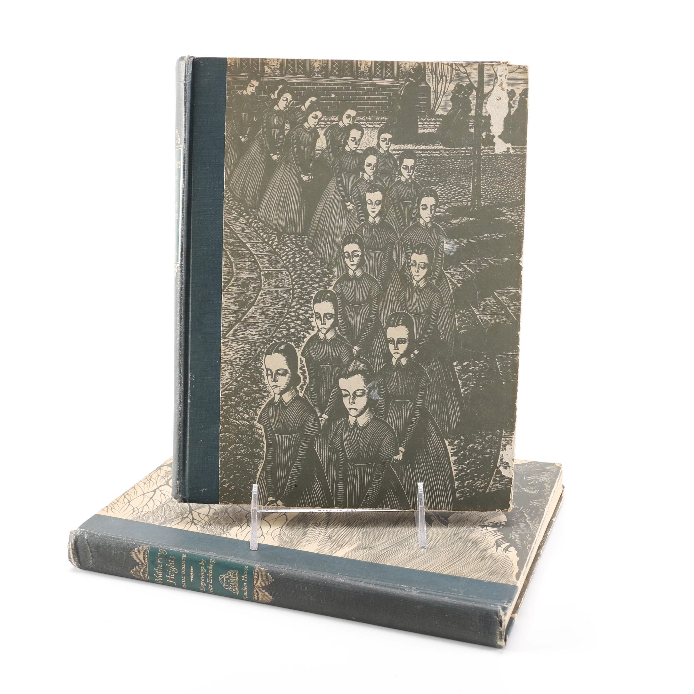 "Jane Eyre" by Charlotte Brontë and "Wuthering Heights" by Emily Brontë