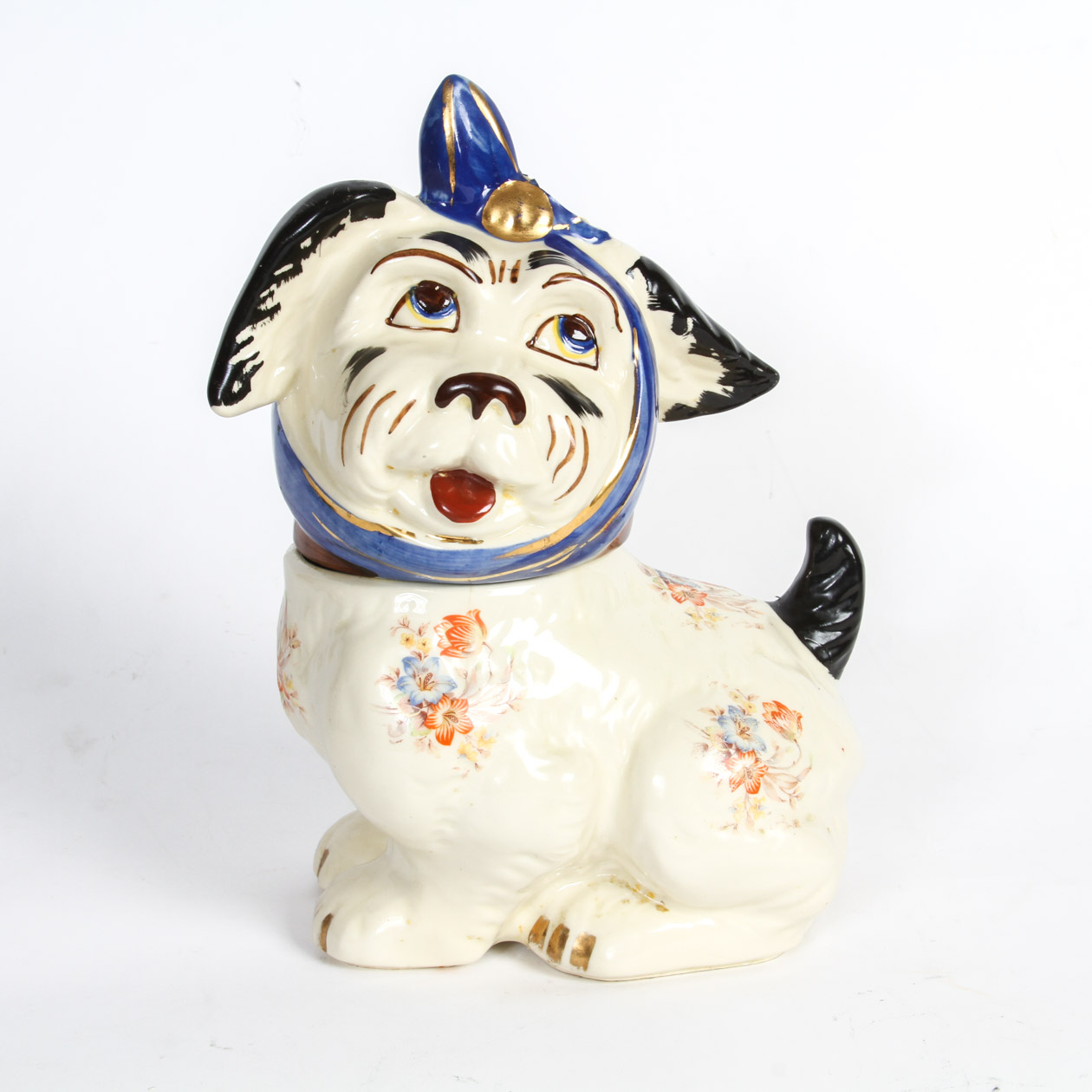 1940s Shawnee Pottery "Muggsy" Ceramic Cookie Jar
