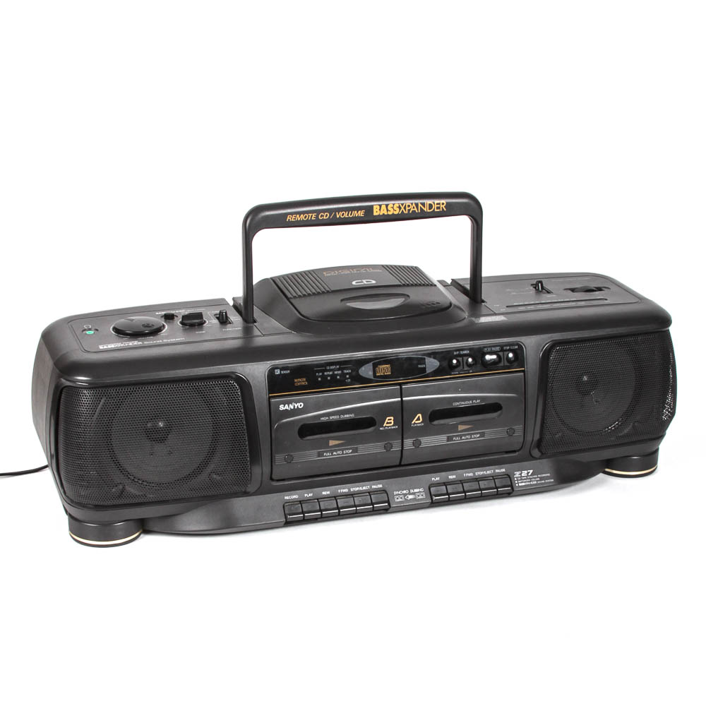 Sanyo Portable Boombox
