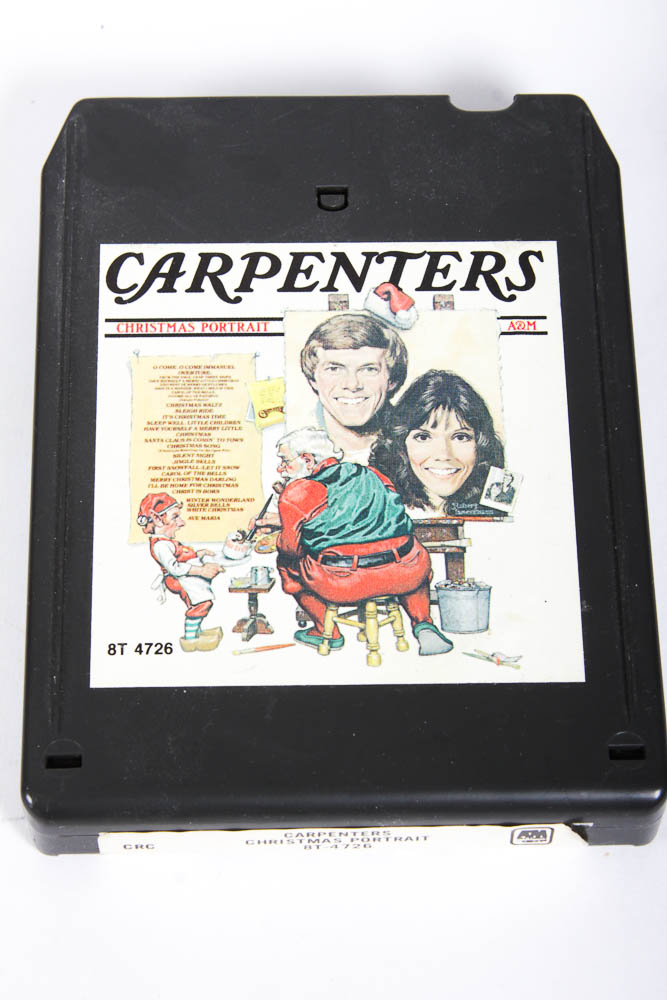 Carpenters and Other Vintage 8-Track Tapes