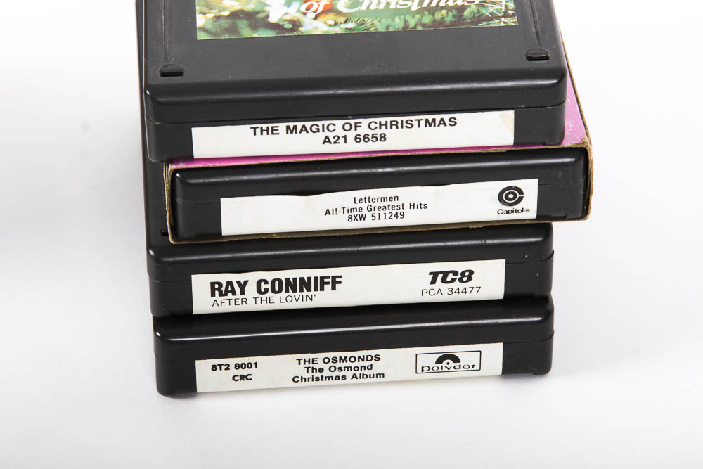Carpenters and Other Vintage 8-Track Tapes