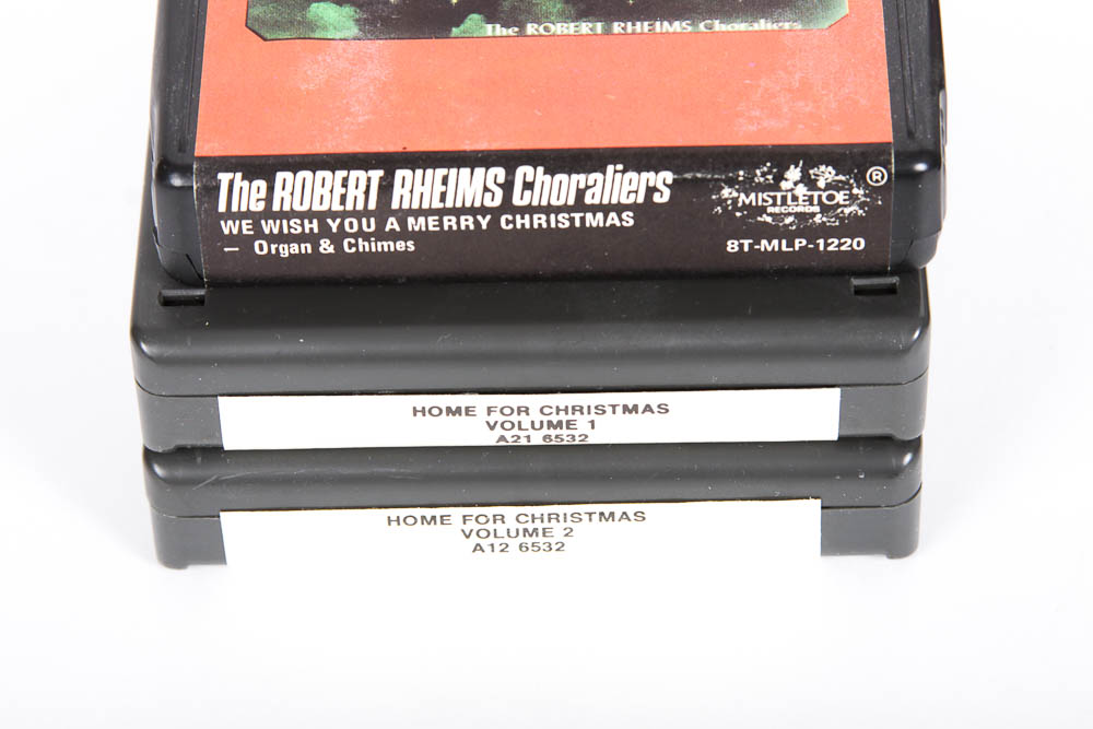Carpenters and Other Vintage 8-Track Tapes