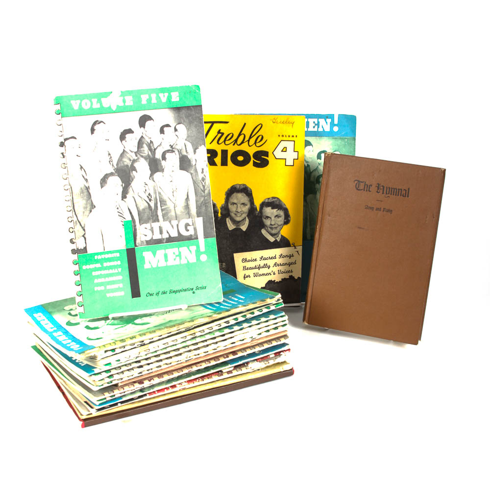 Vintage Gospel Vocal Songbooks