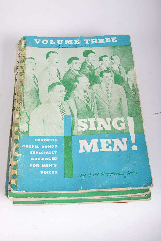Vintage Gospel Vocal Songbooks