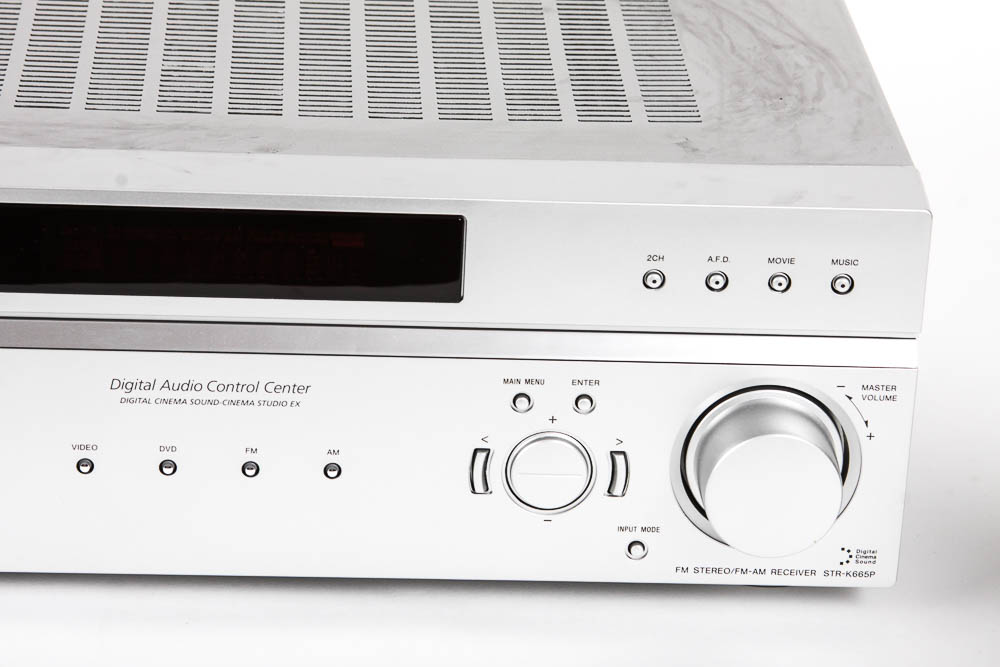 Sony Digital Audio Control Center, Speakers and Subwoofer