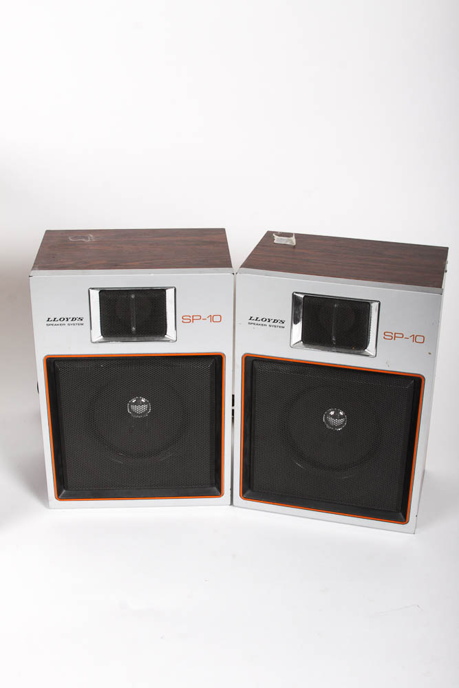 Vintage LLoyd's Speakers, Headphones and Microphones