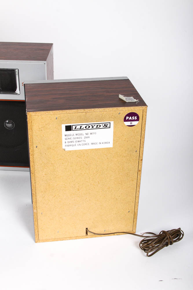 Vintage LLoyd's Speakers, Headphones and Microphones
